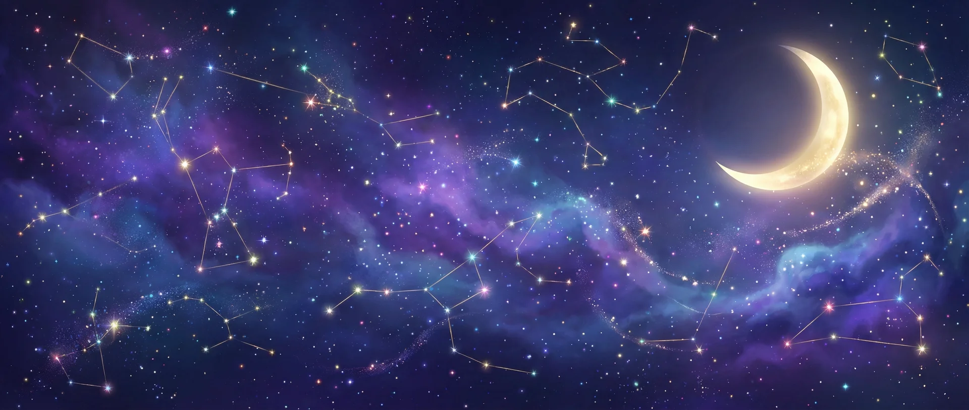 星空背景 - 这几天没C你了是不是 | 每日星座运势与塔罗占卜